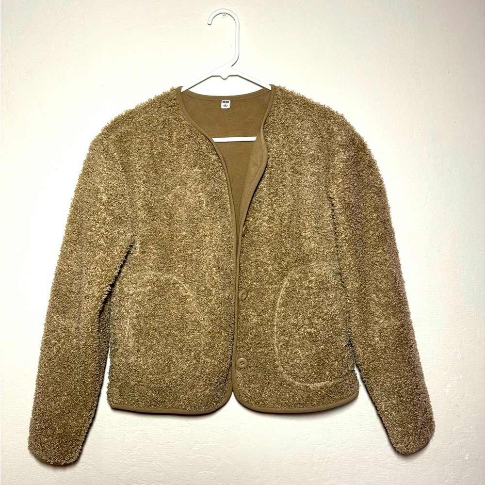Uniqlo Fuzzy Fleece Lined Jacket